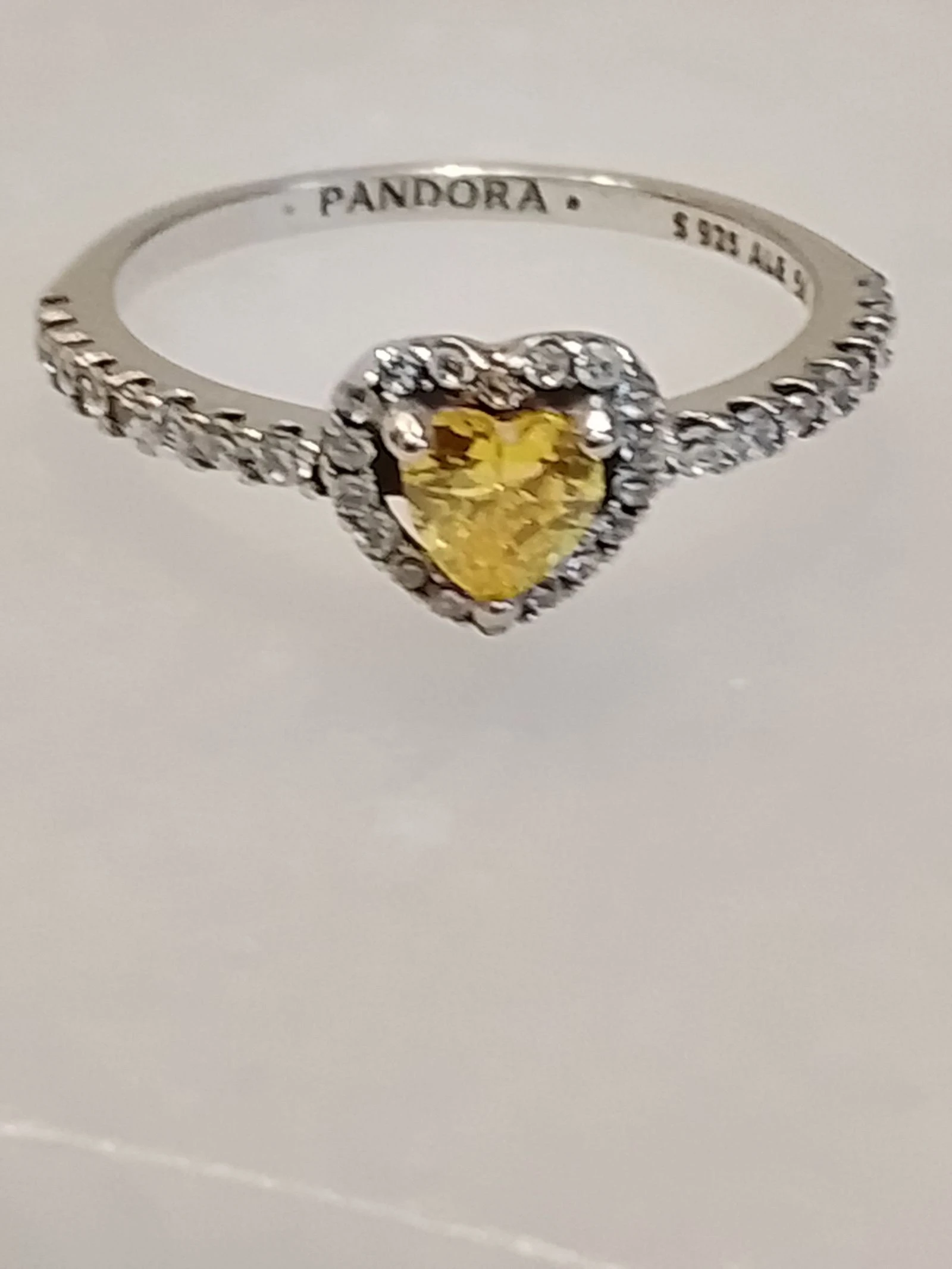 Anel Pandora prata tamanho 58 19mm – photo 3